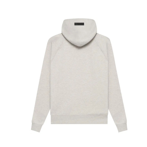 NWT Fear of God Essentials 1977 Hoodie Light Oatmeal Size Large - Picture 2 of 3